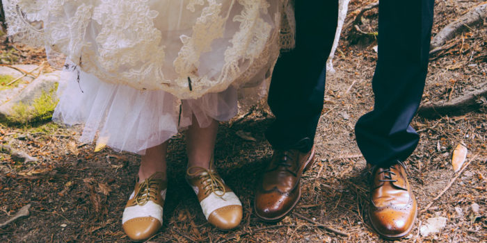 Redwoods Wedding Sanborn park saratoga California shoes
